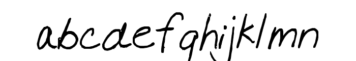 Farrah Font LOWERCASE