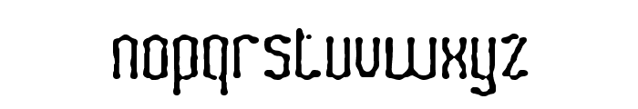 Fascii Smudge BRK Font LOWERCASE