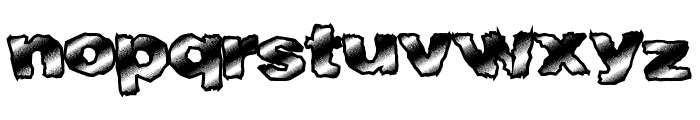FastTime Font LOWERCASE