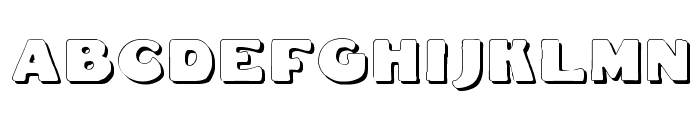 Fat Freddie Shadow Font UPPERCASE