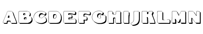 Fat Freddie Shadow Font LOWERCASE