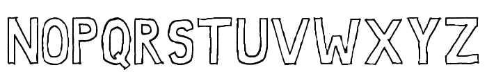 Fat Free Font UPPERCASE