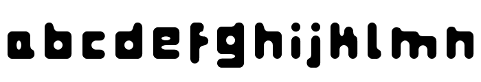 Fat Pixels Font LOWERCASE