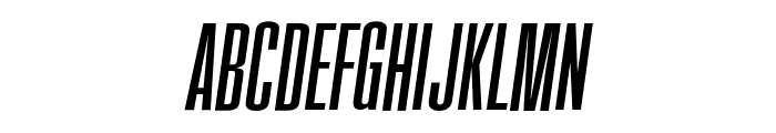 FatCow Italic Font UPPERCASE