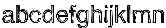 Father Nelson Regular Font LOWERCASE