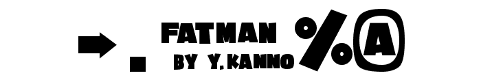 Fatman Font OTHER CHARS