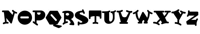 Fatty Snax NF Font UPPERCASE