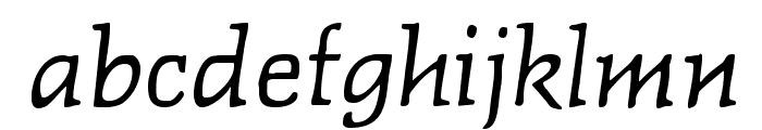 Faustitalic Font LOWERCASE