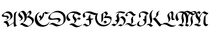 Faustus Normal Font UPPERCASE