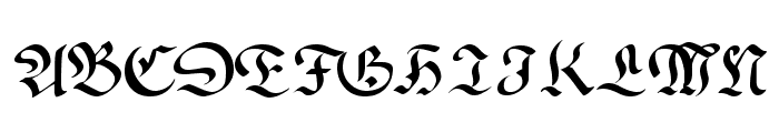 Faustus Font UPPERCASE