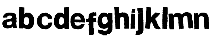 FD Helwoodica Font LOWERCASE