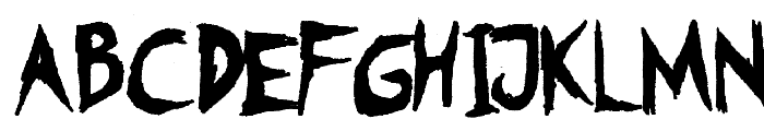 Fearless Coyne Shadow Font LOWERCASE