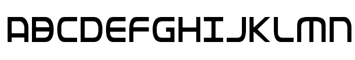 Federal Service Light Condensed Font UPPERCASE