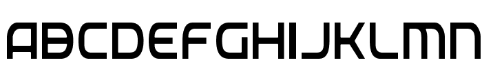 Federal Service Light Condensed Font LOWERCASE