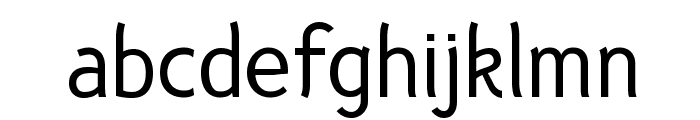 Fedora Font LOWERCASE