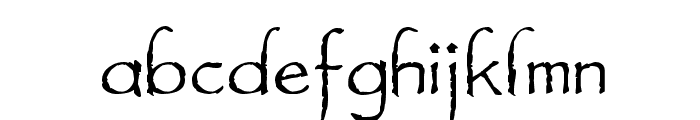Feldicouth Norm Font LOWERCASE