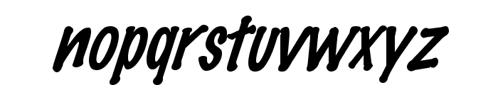 FeltMark-Italic Font LOWERCASE