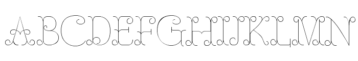 Ferrica-Light Font UPPERCASE
