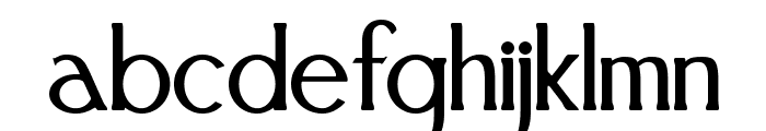 Festival Font LOWERCASE