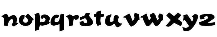 Fettash Normal Font LOWERCASE