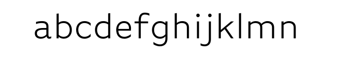 FF Basic Gothic Pro Light Font LOWERCASE