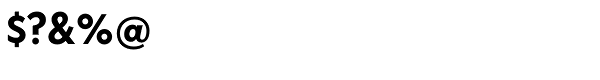 FF Bauer Grotesk Pro DemiBold Font OTHER CHARS