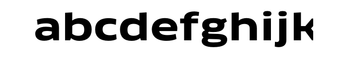 FF Clan OT Extended Bold Font LOWERCASE