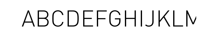 FF DIN Pro Light Font UPPERCASE
