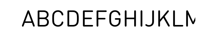 FF DIN Round Pro Regular Font UPPERCASE