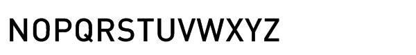 FF DIN Std Medium Font UPPERCASE