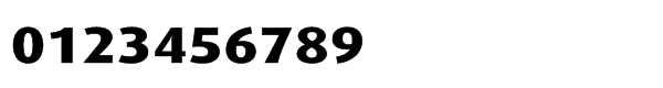 FF Dax Std Wide Extra Bold Font OTHER CHARS