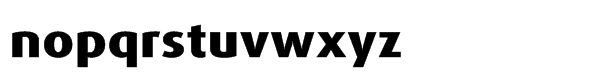 FF Dax Std Wide Extra Bold Font LOWERCASE
