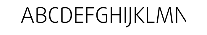 FF Daxline OT Light Font UPPERCASE