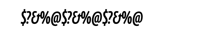 FF Eureka Sans OT Condensed Medium Italic Font OTHER CHARS