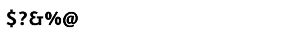 FF Eureka Sans Std Bold Font OTHER CHARS