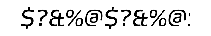 FF Max OT Regular Italic Font OTHER CHARS