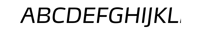 FF Max OT Regular Italic Font UPPERCASE