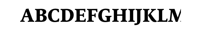 FF Milo Serif Offc Pro Extra Bold SC Font UPPERCASE