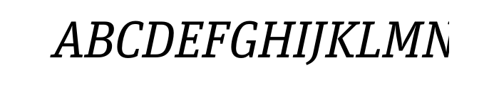 FF Unit Slab Pro Regular Italic Font UPPERCASE