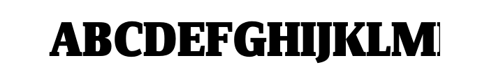 FF Zine Serif Display OT Black Font UPPERCASE