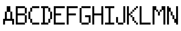 FFF Agent Condensed Font UPPERCASE