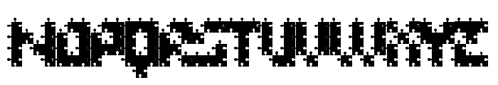 FFU Puzzle Font LOWERCASE