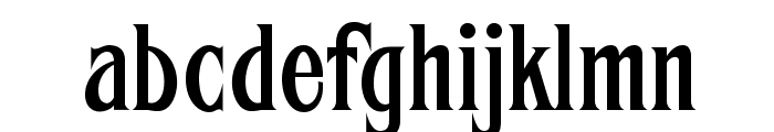 FHA Condensed French NC Font LOWERCASE
