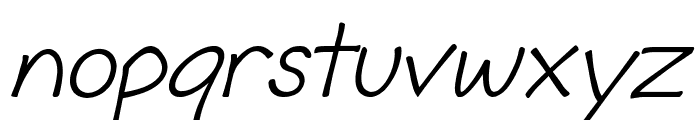 Fh_Hyperbole-Italic Font LOWERCASE