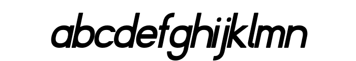 Fibel Sued  Bold Italic Font LOWERCASE