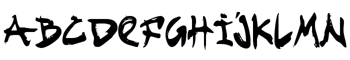 Fight Kid Condensed Font LOWERCASE