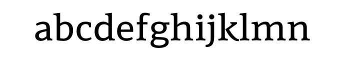 Filo Pro Regular Font LOWERCASE