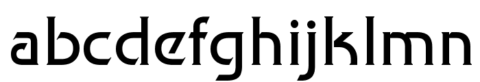 Final Frontier Font LOWERCASE
