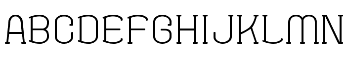 Fine Serif Hosomozi__G Font UPPERCASE