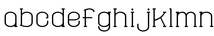 Fine Serif Hosomozi__G Font LOWERCASE